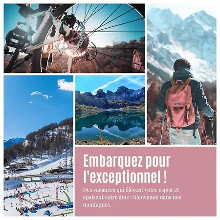 Au Spacieux Pour 7p, Piscine Sauna Apartamento